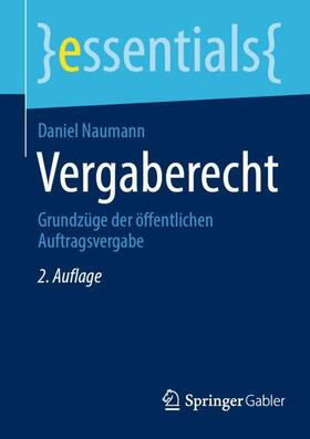 Naumann | Vergaberecht | Buch | 978-3-658-37004-6 | sack.de