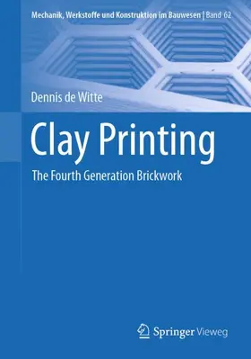 de Witte |  Clay Printing | Buch |  Sack Fachmedien