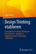 Gehm |  Design Thinking etablieren | Buch |  Sack Fachmedien