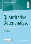 Tausendpfund |  Quantitative Datenanalyse | Buch |  Sack Fachmedien