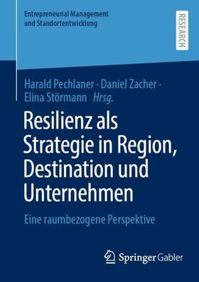 Pechlaner / Störmann / Zacher | Resilienz als Strategie in Region, Destination und Unternehmen | Buch | 978-3-658-37295-8 | sack.de