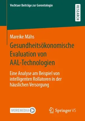 Mähs |  Gesundheitsökonomische Evaluation von AAL-Technologien | Buch |  Sack Fachmedien
