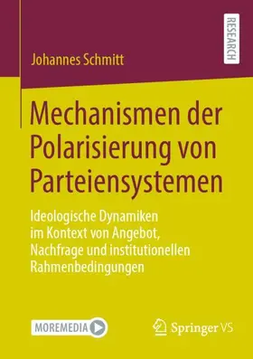 Schmitt |  Mechanismen der Polarisierung von Parteiensystemen | Buch |  Sack Fachmedien