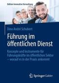 Schubert |  Führung im öffentlichen Dienst | Buch |  Sack Fachmedien