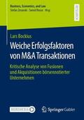 Bockius |  Weiche Erfolgsfaktoren von M&A Transaktionen | Buch |  Sack Fachmedien