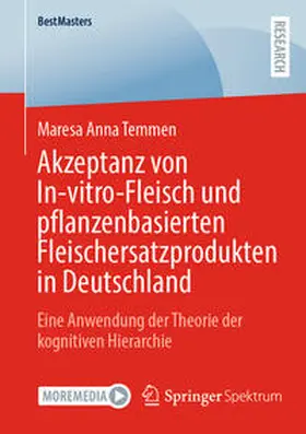 Temmen |  Akzeptanz von In-vitro-Fleisch und pflanzenbasierten Fleischersatzprodukten in Deutschland | eBook | Sack Fachmedien