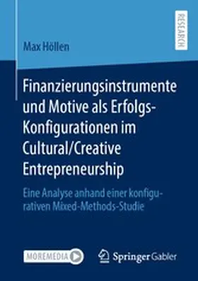 Höllen |  Finanzierungsinstrumente und Motive als Erfolgs-Konfigurationen im Cultural/Creative Entrepreneurship | eBook | Sack Fachmedien