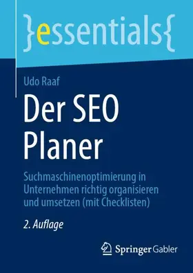 Raaf | Der SEO Planer | Buch | 978-3-658-37685-7 | sack.de