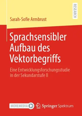Armbrust |  Sprachsensibler Aufbau des Vektorbegriffs | Buch |  Sack Fachmedien
