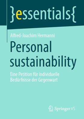 Hermanni | Personal sustainability | Buch | 978-3-658-37988-9 | sack.de