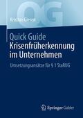Giesen |  Quick Guide Krisenfrüherkennung im Unternehmen | eBook | Sack Fachmedien