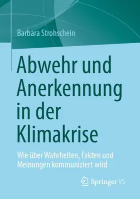 Strohschein |  Abwehr und Anerkennung in der Klimakrise | Buch |  Sack Fachmedien