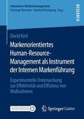 Krol |  Markenorientiertes Human-Resource-Management als Instrument der Internen Markenführung | Buch |  Sack Fachmedien