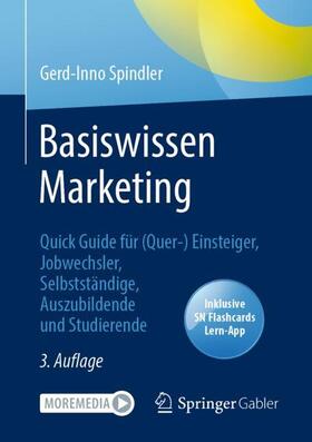 Spindler |  Basiswissen Marketing | Buch |  Sack Fachmedien