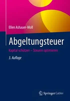 Ashauer-Moll | Abgeltungsteuer | E-Book | www.sack.de