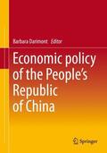 Darimont |  Economic Policy of the People's Republic of China | Buch |  Sack Fachmedien