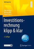Terstege / Ewert / Bitz |  Investitionsrechnung klipp & klar | Buch |  Sack Fachmedien