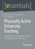 Rupp / Dold / Bucksch |  Physically Active University Teaching | eBook | Sack Fachmedien