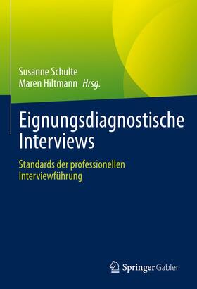 Schulte / Hiltmann | Eignungsdiagnostische Interviews | E-Book | sack.de