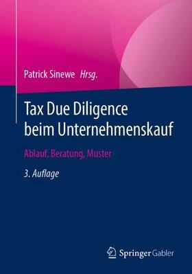 Sinewe | Tax Due Diligence beim Unternehmenskauf | Buch | 978-3-658-38818-8 | sack.de