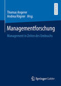 Angerer / Roegner |  Managementforschung | eBook | Sack Fachmedien