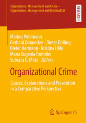 Pohlmann / Dannecker / Dölling | Organizational Crime | E-Book | sack.de