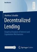 Schaible |  Decentralized Lending | Buch |  Sack Fachmedien