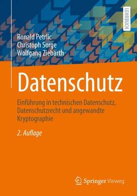 Petrlic / Ziebarth / Sorge |  Datenschutz | Buch |  Sack Fachmedien