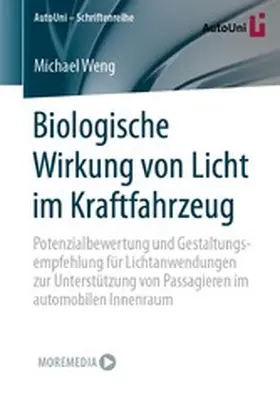 Weng | Biologische Wirkung von Licht im Kraftfahrzeug | E-Book | www.sack.de