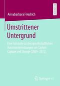 Friedrich |  Umstrittener Untergrund | Buch |  Sack Fachmedien