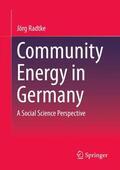 Radtke |  Community Energy in Germany | Buch |  Sack Fachmedien