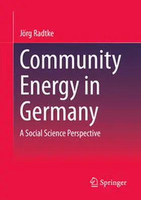 Radtke |  Community Energy in Germany | eBook | Sack Fachmedien