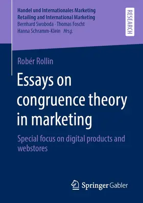 Rollin |  Essays on congruence theory in marketing | Buch |  Sack Fachmedien
