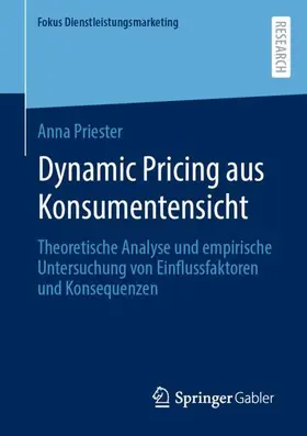 Priester | Dynamic Pricing aus Konsumentensicht | Buch | 978-3-658-39465-3 | sack.de