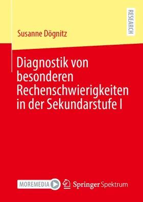 Dögnitz |  Diagnostik von besonderen Rechenschwierigkeiten in der Sekundarstufe I | Buch |  Sack Fachmedien