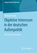 Berndt |  Objektive Interessen in der deutschen Außenpolitik | Buch |  Sack Fachmedien