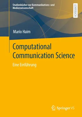 Haim |  Computational Communication Science | Buch |  Sack Fachmedien