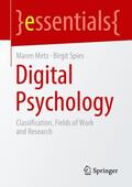 Spies / Metz |  Digital Psychology | Buch |  Sack Fachmedien