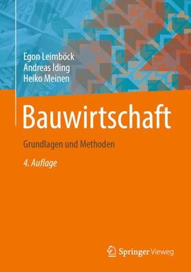 Leimböck / Iding / Meinen | Bauwirtschaft | Buch | 978-3-658-40347-8 | sack.de
