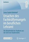 Koldehoff |  Ursachen des Fachkräftemangels im beruflichen Lehramt | Buch |  Sack Fachmedien