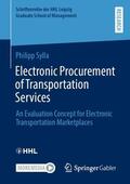 Sylla |  Electronic Procurement of Transportation Services | Buch |  Sack Fachmedien