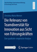 Werner |  Die Relevanz von Teamdiversität für Innovation aus Sicht von Führungskräften | eBook | Sack Fachmedien