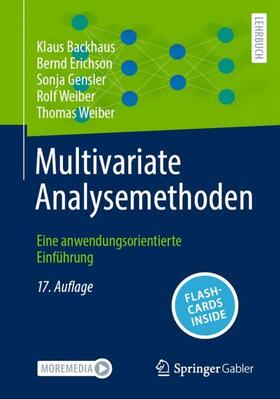 Backhaus / Erichson / Weiber | Multivariate Analysemethoden | Medienkombination | 978-3-658-40464-2 | sack.de