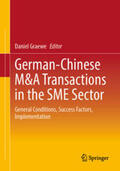 Graewe |  German-Chinese M&A Transactions in the SME Sector | eBook | Sack Fachmedien