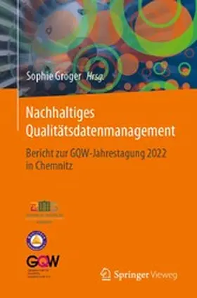 Gröger | Nachhaltiges Qualitätsdatenmanagement | E-Book | www.sack.de