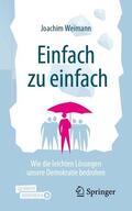 Weimann |  Einfach zu einfach | Buch |  Sack Fachmedien