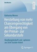 Werner |  Herstellung von mehr Chancengerechtigkeit am Übergang von der Primar- zur Sekundarstufe | Buch |  Sack Fachmedien