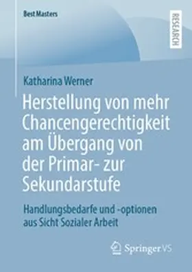Werner |  Herstellung von mehr Chancengerechtigkeit am Übergang von der Primar- zur Sekundarstufe | eBook | Sack Fachmedien