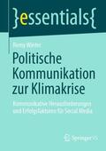 Winter |  Politische Kommunikation zur Klimakrise | Buch |  Sack Fachmedien