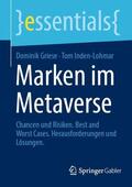 Inden-Lohmar / Griese |  Marken im Metaverse | Buch |  Sack Fachmedien